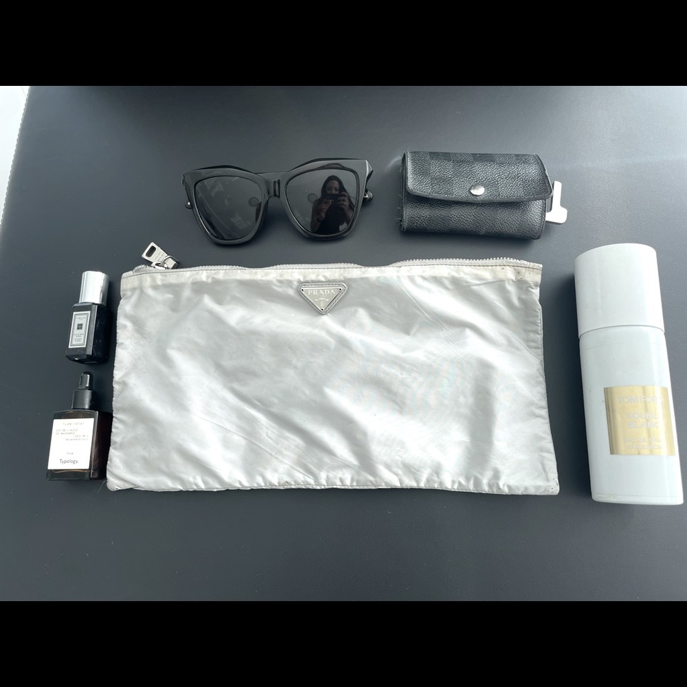 Prada Tessuto Nylon Cosmetic Pochette